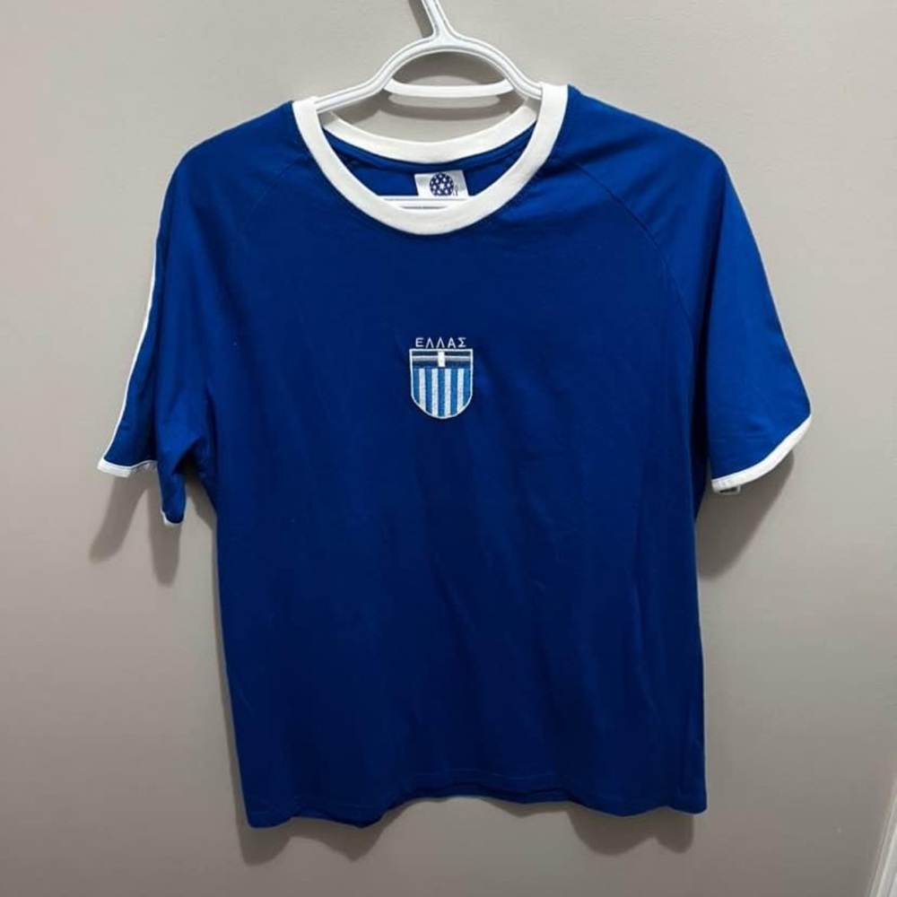 Greece Blue T- Shirt Size Medium  Starworld